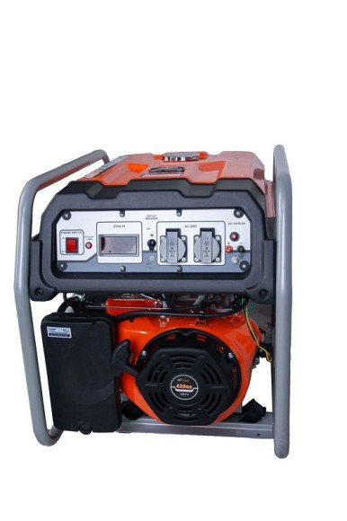Генератор бензиновый TOR KM6500H 5,0кВт 220В 27л с ручным запуском