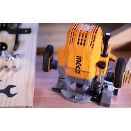 Фрезер INGCO RT12008,1200Вт.26000о/м,цанга-6/8мм INDUSTRIAL