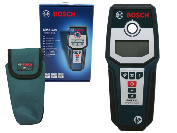 Детектор проводки BOSCH GSM 120 Prof 120/80/50мм Детектор проводки BOSCH GSM 120 Prof 120/80/50мм
