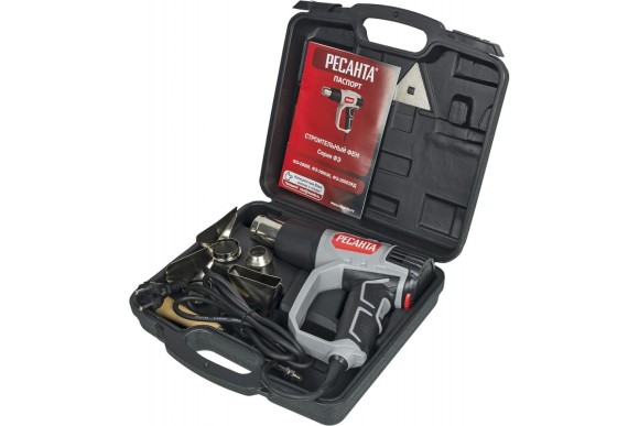 Фен технический ФЭ-2000ЭК Ресанта 2000Вт 50-550 гр.