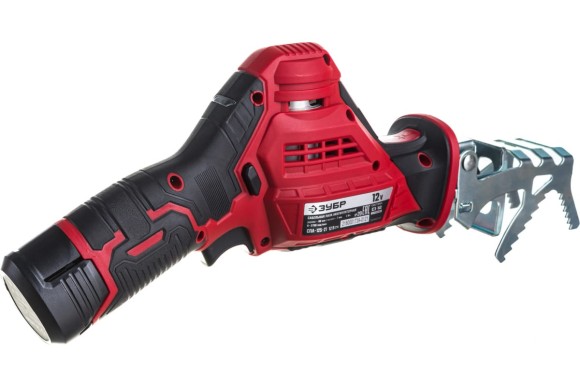 Пила сабельная аккум. ЗУБР СПЛ-125-21, 12В, 80/7мм, АКБ 1-шт (2А*ч), в коробке