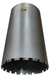 Коронка алмазная по железобетону 250 х 450мм, 1 1/4UNC, сухой/мокрый, HILBERG
