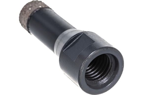 Коронка алмазная по керамограниту 16 х 35мм, М14, сухой/мокрый, Super Hard HILBERG Коронка алмазная по керамограниту 16 х 35мм, М14, сухой/мокрый, Super Hard HILBERG