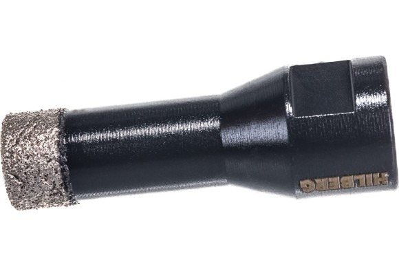 Коронка алмазная по керамограниту 16 х 35мм, М14, сухой/мокрый, Super Hard HILBERG Коронка алмазная по керамограниту 16 х 35мм, М14, сухой/мокрый, Super Hard HILBERG