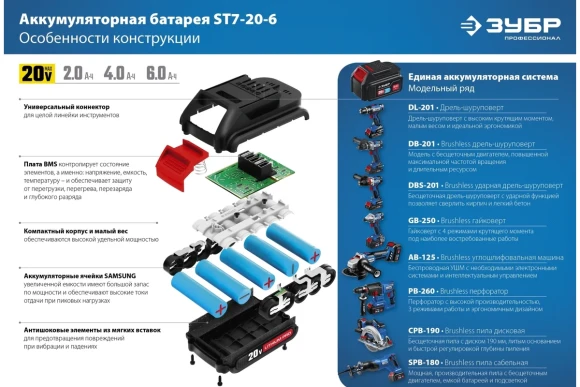 Гайковёрт(BL) аккум. ЗУБР GB-500, 20В, 500Н*м, квадрат 1/2", без АКБ и ЗУ, в коробке Гайковёрт(BL) аккум. ЗУБР GB-500, 20В, 500Н*м, квадрат 1/2", без АКБ и ЗУ, в коробке