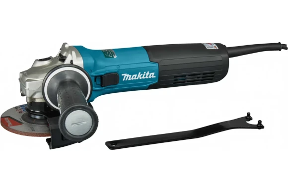 Шлифмашина углов.MAKITA 9558HNRK 840Вт,125*22,2мм,11000об/мин. Кейс Шлифмашина углов.MAKITA 9558HNRK 840Вт,125*22,2мм,11000об/мин. Кейс