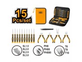 Набор прецизионного инструмента мини INGCO 15 предметов HKTTS0151