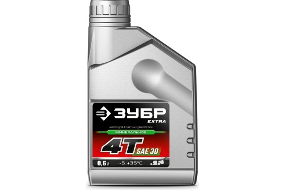Масло 4 такт,минеральное. 0,6л ЗУБР EXTRA 4ТSAE 30 70613-06 Масло 4 такт,минеральное. 0,6л ЗУБР EXTRA 4ТSAE 30 70613-06
