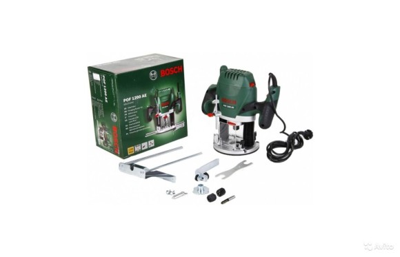 Фрезер BOSCH POF 1200 AE 1200Вт,цанга 6,8мм,11000-28000 о/м