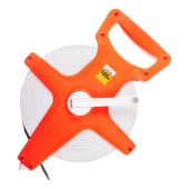 Рулетка 100м*13мм фиберглас открытый корпус Hobbi Рулетка 100м*13мм фиберглас открытый корпус Hobbi