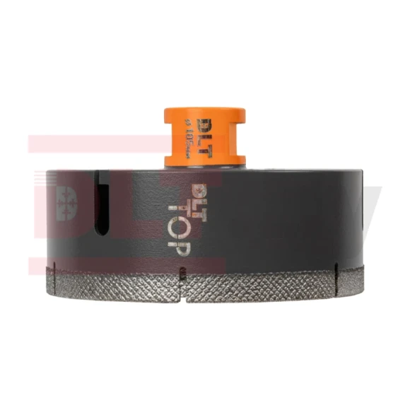 Коронка алмазная по керамограниту 105 х 35мм, М14, сухой/мокрый,DLT TOP 2109