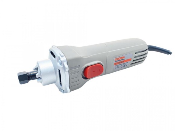 Прямая шлифмашина CROWN CT13308, 600Вт, 6мм, 12000-27000об/мин, в коробке