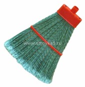 Метла полипропилен плоск.№ 9  270х300мм без черенка