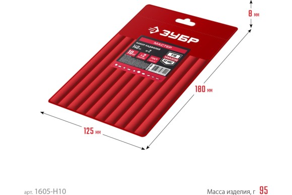 Набор надфилей в чехле 140мм 10 шт.ЗУБР Набор надфилей в чехле 140мм 10 шт.ЗУБР