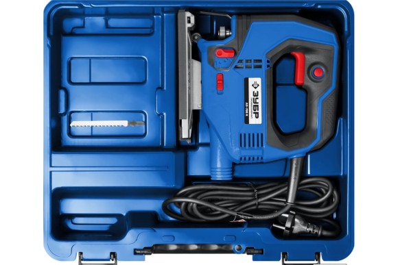 Лобзик электрический ЗУБР ЛП-700 К, 700Вт, 90/10мм, 600-3000ход/мин, в кейсе Лобзик электрический ЗУБР ЛП-700 К, 700Вт, 90/10мм, 600-3000ход/мин, в кейсе