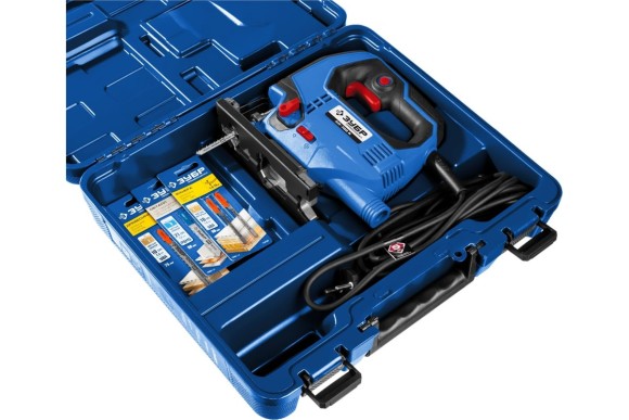 Лобзик электрический ЗУБР ЛП-700 К, 700Вт, 90/10мм, 600-3000ход/мин, в кейсе Лобзик электрический ЗУБР ЛП-700 К, 700Вт, 90/10мм, 600-3000ход/мин, в кейсе