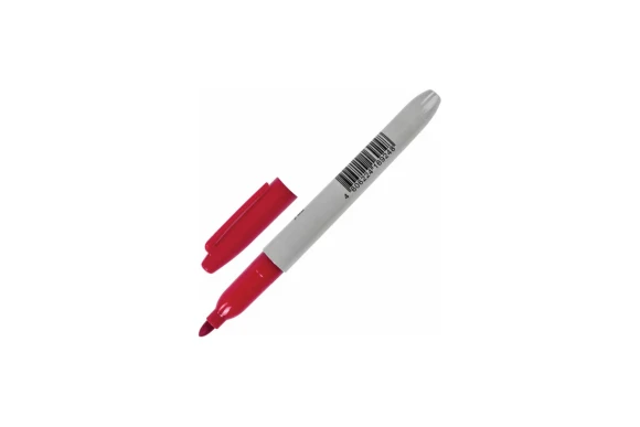 Набор маркеров перманетных 4-шт, чёрный/красный/зелёный/синий 2.5мм, Staff