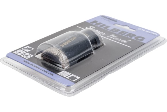 Коронка алмазная по керамограниту 30 х 35мм, М14, сухой/мокрый, Super Hard HILBERG Коронка алмазная по керамограниту 30 х 35мм, М14, сухой/мокрый, Super Hard HILBERG