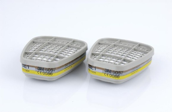 Фильтр 2шт для защиты от газов и паров 3М 6051/6057 А1 7000034751