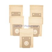 Мешок д/пылесоса однораз.синтетик УНИВЕРСАЛЬНЫЙ d56-70мм,  90 л.-5шт  ROCKSTAR 