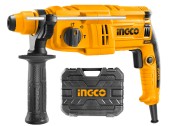 Перфоратор INGCO RGH6528,650Вт,1.7Дж,,бетон 18мм,+комплект+кейс Перфоратор INGCO RGH6528,650Вт,1.7Дж,,бетон 18мм,+комплект+кейс