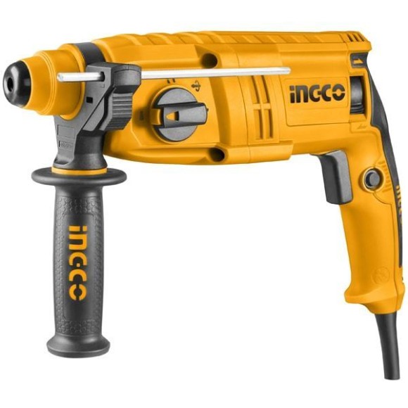 Перфоратор INGCO RGH6528,650Вт,1.7Дж,,бетон 18мм,+комплект+кейс