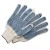 Перчатки х/б с ПВХ точки 10 класс.