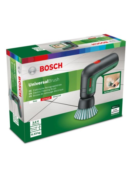 Щётка аккумулят.BOSCH UniversalBrush, 3,6ВLi-ion*1,5Ач,подошва -51мм