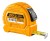 Рулетка 5м х 19мм, с автостопом, жёлтая лента, INGCO