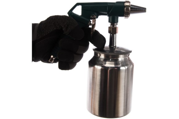 Пистолет KRAFTOOL "EXPERT QUALITAT" пескоструйный с нижним бачком 1л, давление 5 бар Пистолет KRAFTOOL "EXPERT QUALITAT" пескоструйный с нижним бачком 1л, давление 5 бар