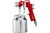 Краскопульт пневматич. ЗУБР MS 200N-3, бачок нижний 750мл, сопло 1.2мм  Краскопульт пневматич. ЗУБР MS 200N-3, бачок нижний 750мл, сопло 1.2мм