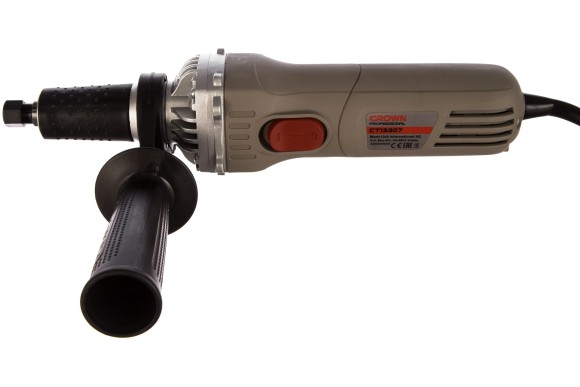 Прямая шлифмашина CROWN CT13307, 600Вт, 6мм, 12000-27000об/мин, в коробке