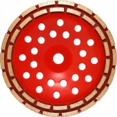 Чашка алмазная шлифов. по бетону 230 х 22.2мм, двухрядная, TCW157 Trio-Diamond Чашка алмазная шлифов. по бетону 230 х 22.2мм, двухрядная, TCW157 Trio-Diamond