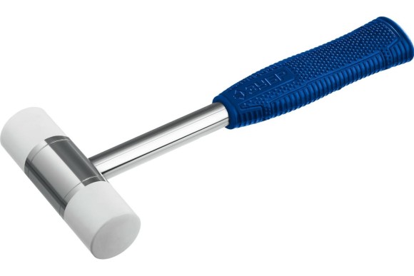 Киянка резиновая-белая 380 г, металл ручка ЗУБР 