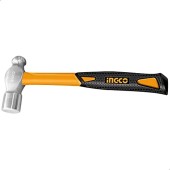Молоток рихтовочный с круглым бойком 1300г, рукоять фиберглас, INGCO Молоток рихтовочный с круглым бойком 1300г, рукоять фиберглас, INGCO