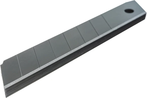 Лезвия для ножей калёные 18*100мм 10шт.7сегм Vertextools PRO Лезвия для ножей калёные 18*100мм 10шт.7сегм Vertextools PRO