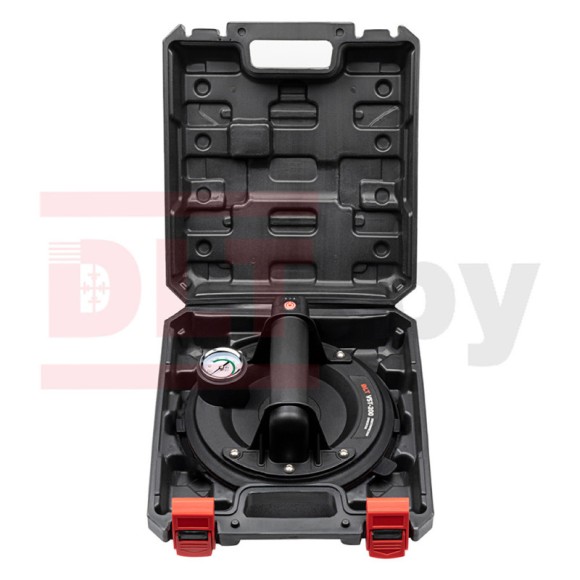 Присоска аккумул. 203мм  VST-200 помповая рифл.поверх. DLT