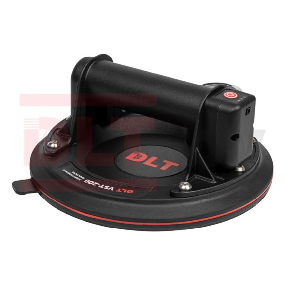 Присоска аккумул. 203мм  VST-200 помповая рифл.поверх. DLT