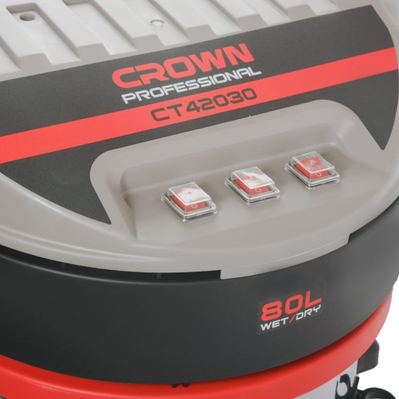 Пылесос промышленный CROWN CT42030,3*1000Вт,80 л Пылесос промышленный CROWN CT42030,3*1000Вт,80 л