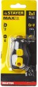 Отвёртка двухсторонняя STAYER MAXFIX 32 мм PH2 /SL6 Отвёртка двухсторонняя STAYER MAXFIX 32 мм PH2 /SL6
