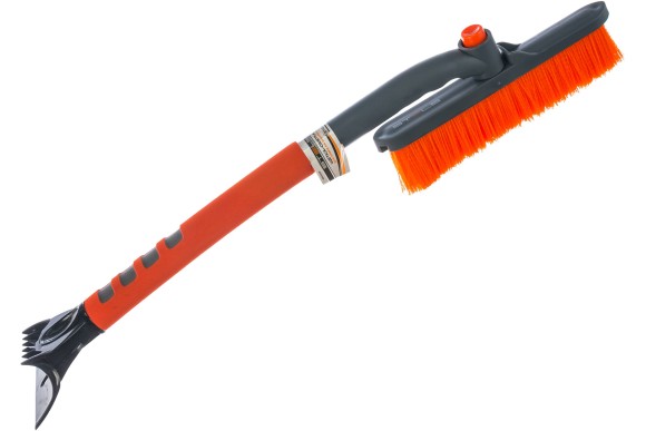 Щетка-сметка для снега со скребком  поворотная, 510 мм Stels