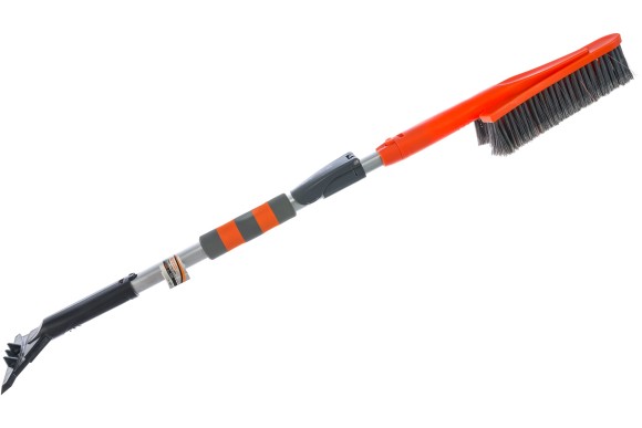 Щетка-сметка для снега со скребком  поворотная, 510 мм Stels