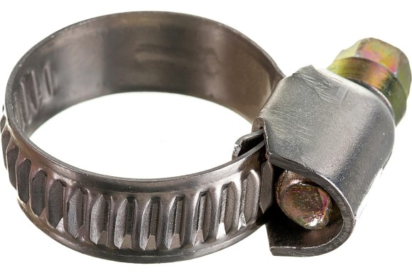 Хомут стальной червячный 12-18 мм Хомут стальной червячный 12-18 мм