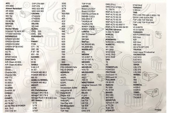 Мешок для пылесоса синтетика 5шт 80л .50042029/30/31 CROWN Мешок для пылесоса синтетика 5шт 80л .50042029/30/31 CROWN