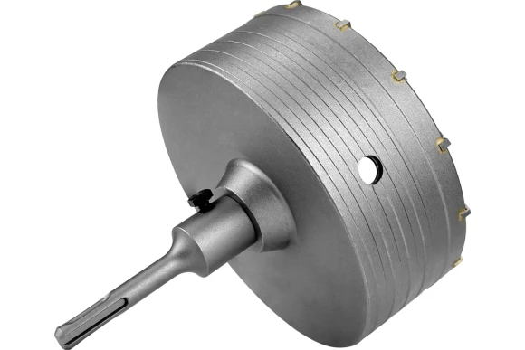 Коронка по бетону/кирпичу 150мм, SDS+, М22, сухой/мокрый, VERTEXTOOLS Коронка по бетону/кирпичу 150мм, SDS+, М22, сухой/мокрый, VERTEXTOOLS