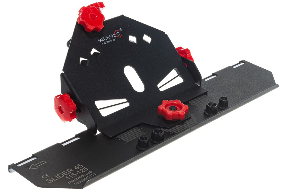 насадка mechanic slider 45. насадка - направляющая для ушм mechanic slider 45. насадка на ушм slider mechanic 45. насадка для ушм 125мм slider 45 mechanic. насадка для ушм для резки под 45 градусов mechanic slider 45.