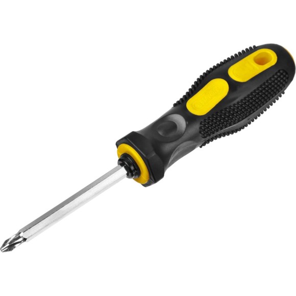 Отвёртка двухсторонняя STAYER MAXFIX 70 мм PH2 /SL6 Отвёртка двухсторонняя STAYER MAXFIX 70 мм PH2 /SL6