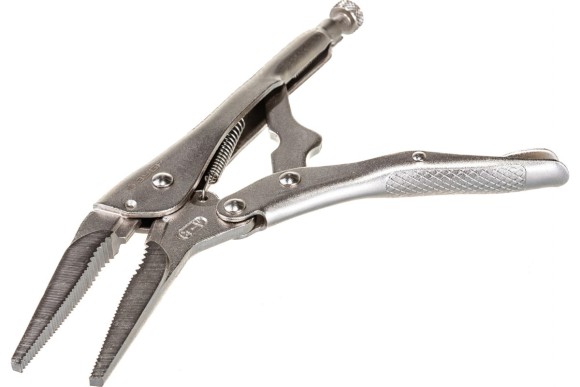 Клещи с фиксатором ЗУБР зажимные, 225 мм, 