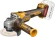 Шлифмашина(BL) угловая аккумуляторная INGCO CAGLI211541, 20В,115мм, АКБ 1-шт (4А*ч), 3/6/9тыс.об/мин