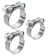 Хомут стальной силовой,  17-19мм